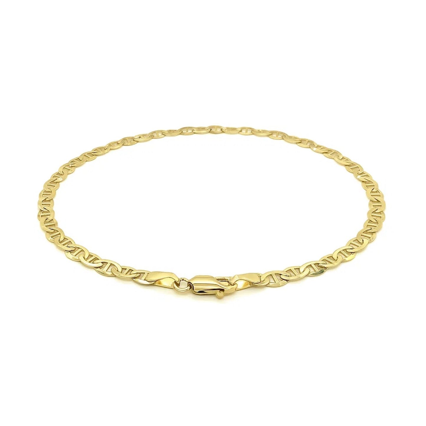 14k Yellow Gold Mariner Link Bracelet (3.20 mm)