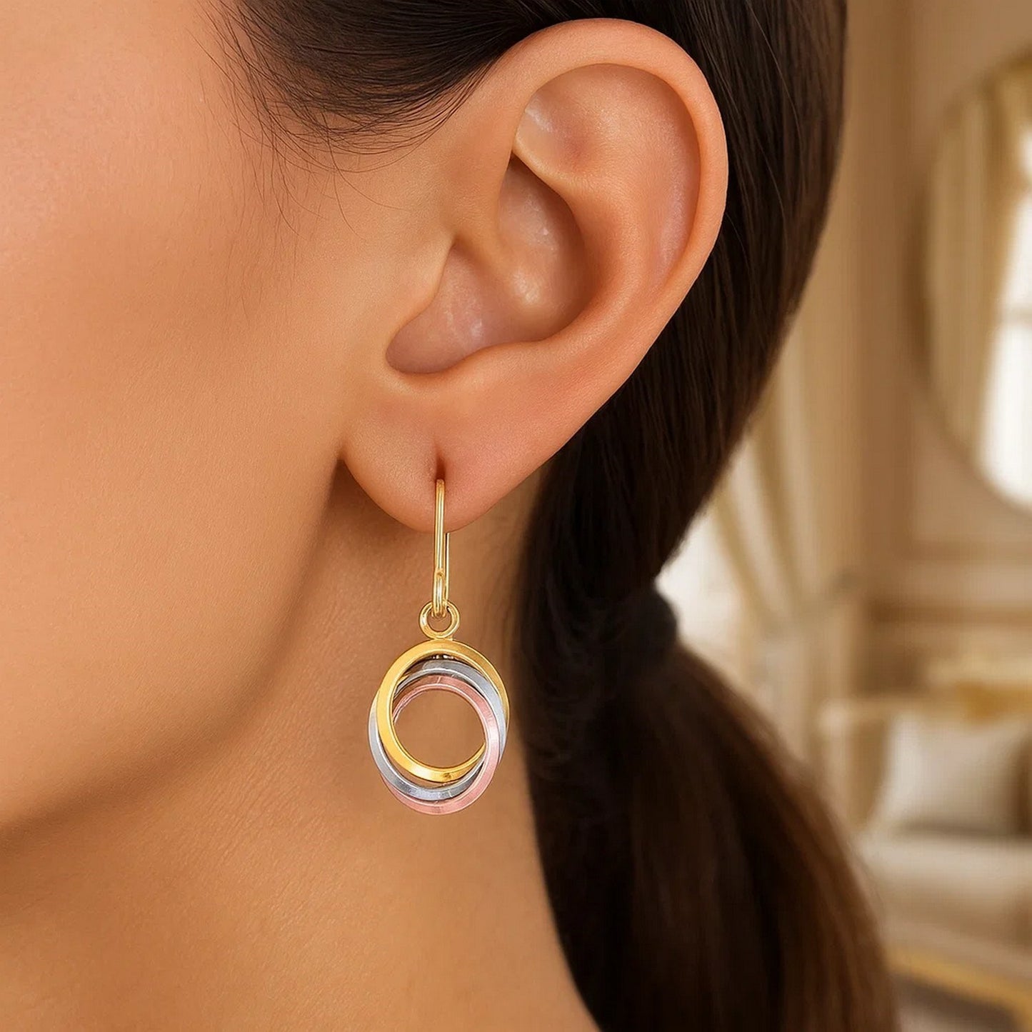 Peelerie jewelry piece in midnight luxury editorial product photo, high-contrast studio lighting