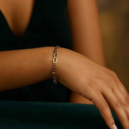 14k Yellow Gold Mariner Link Bracelet (5.10 mm)