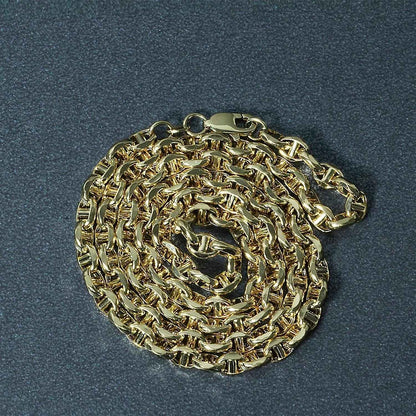 14k Yellow Gold Anchor Chain (4.50 mm)
