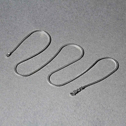 14k White Gold Franco Chain (1.20 mm)