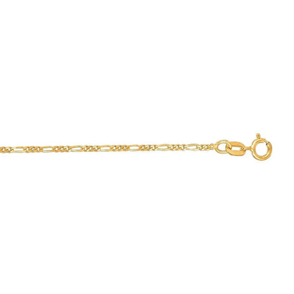 14k yellow gold anklet