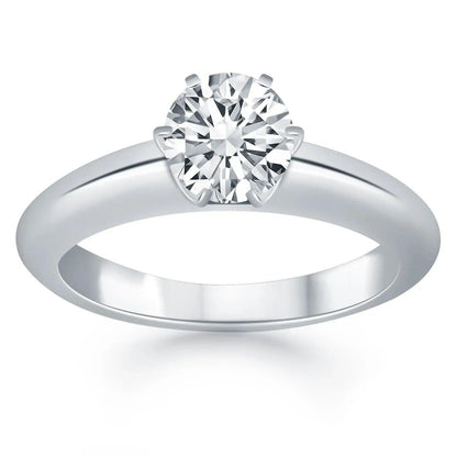14k white gold engagement ring