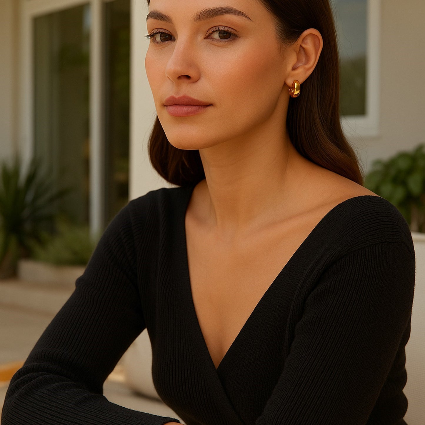 Peelerie jewelry piece in midnight luxury editorial product photo, high-contrast studio lighting