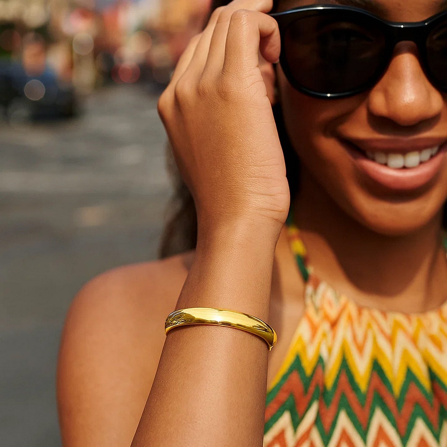 Classic Bangle in 14k Yellow Gold (8.00 mm)