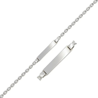 14k white gold bracelet