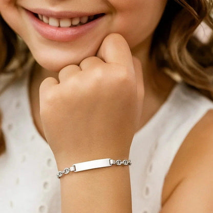 14k white gold bracelet