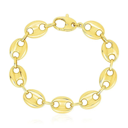 14k yellow gold bracelet