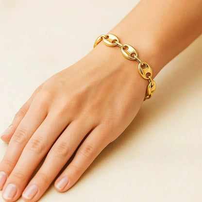 14k yellow gold bracelet