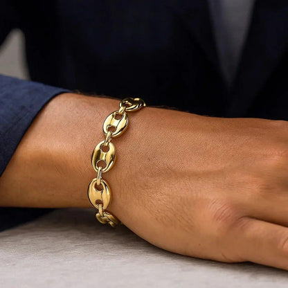 14k yellow gold bracelet