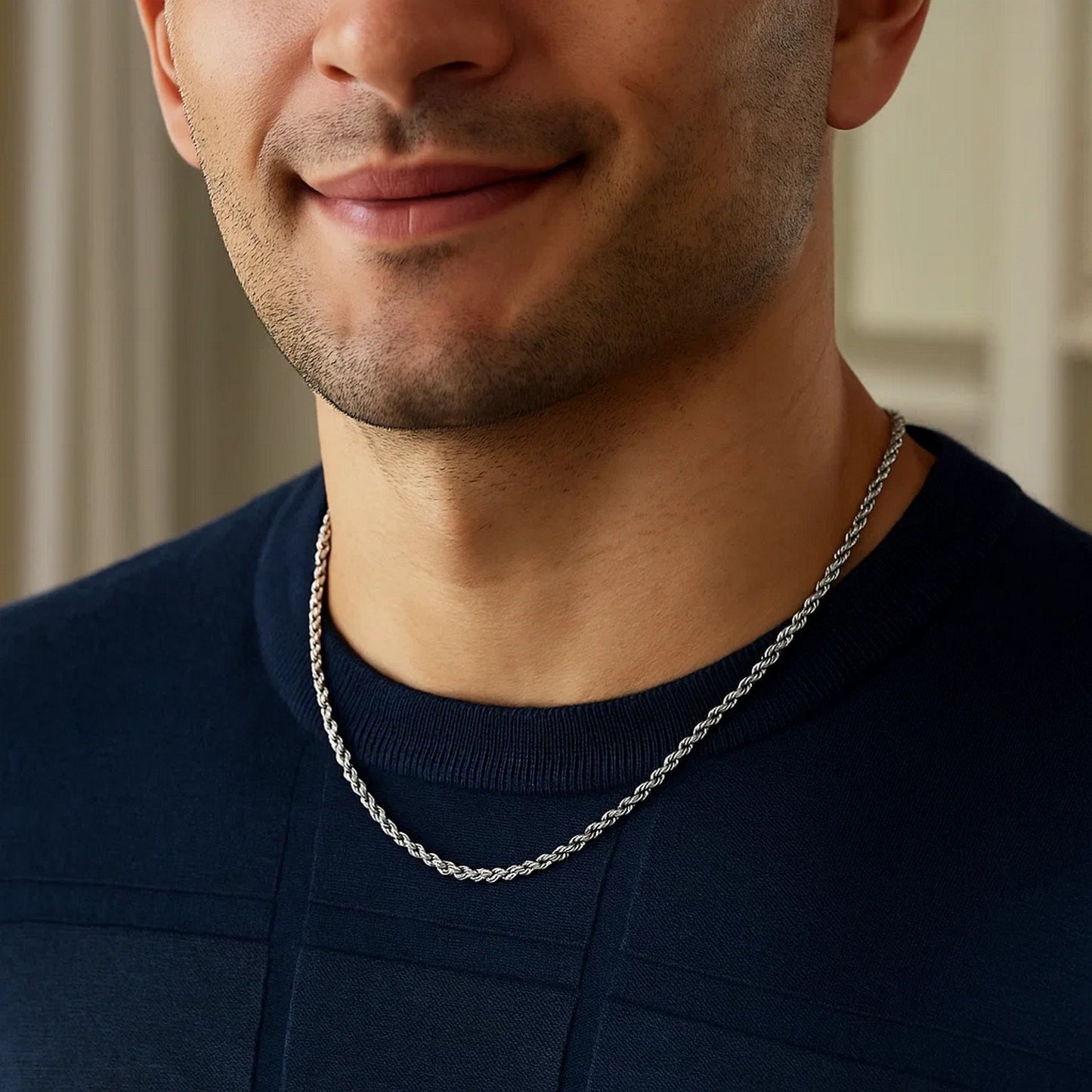 Peelerie jewelry piece in silver midnight luxury editorial product photo, high-contrast studio lighting