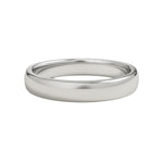 14k White Gold Comfort Fit Wedding Band(5.00 mm) - Peelerie