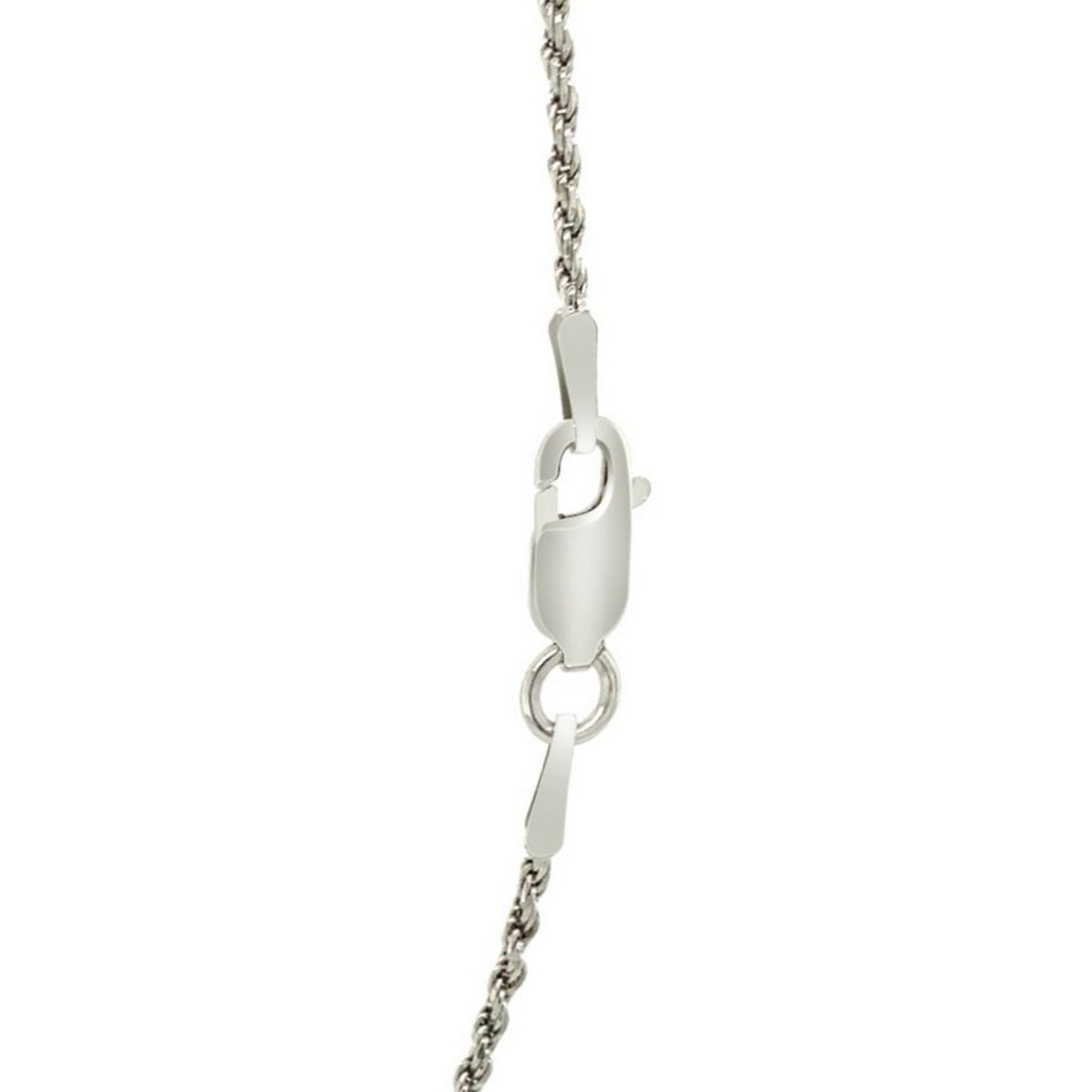 Sterling Silver Diamond Cut Rope Style Chain (1.40 mm) - Peelerie