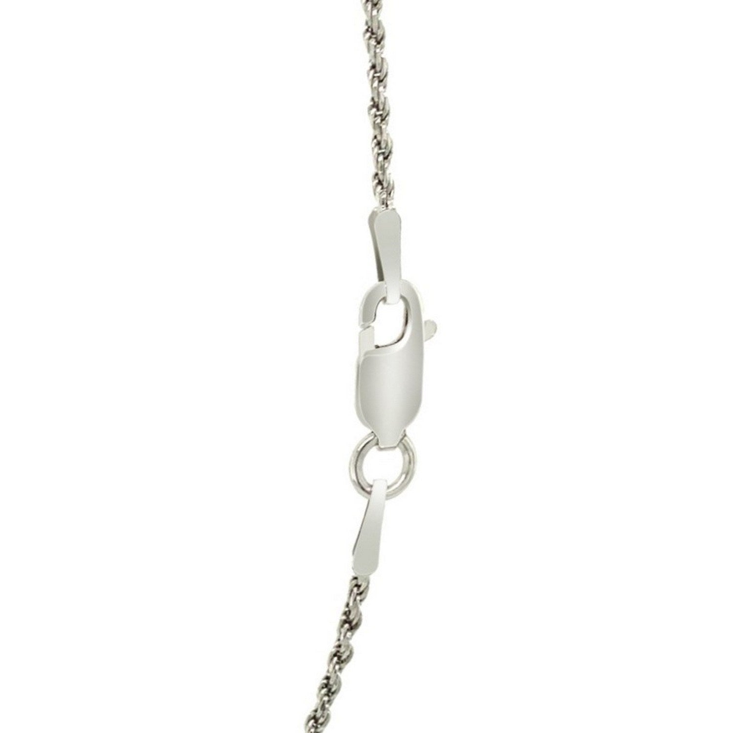 Sterling Silver Diamond Cut Rope Style Chain (1.40 mm) - Peelerie