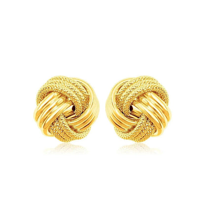 14k yellow gold earrings