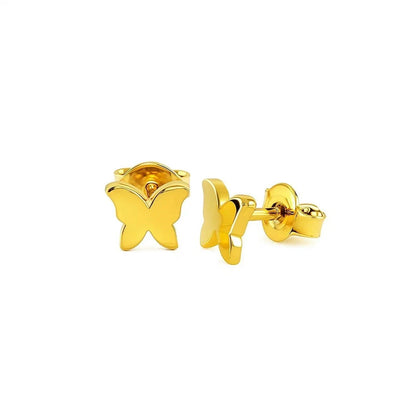 14k yellow gold earrings