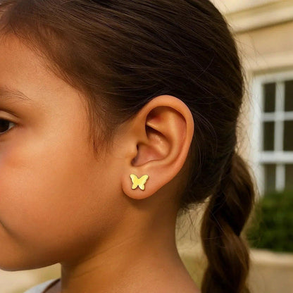 14k yellow gold earrings