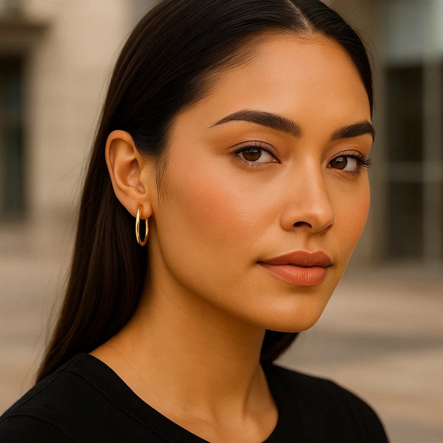Peelerie jewelry piece in midnight luxury editorial product photo, high-contrast studio lighting