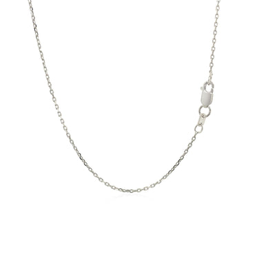 Narrow Cross Pendant with Diamonds in Sterling Silver - Peelerie