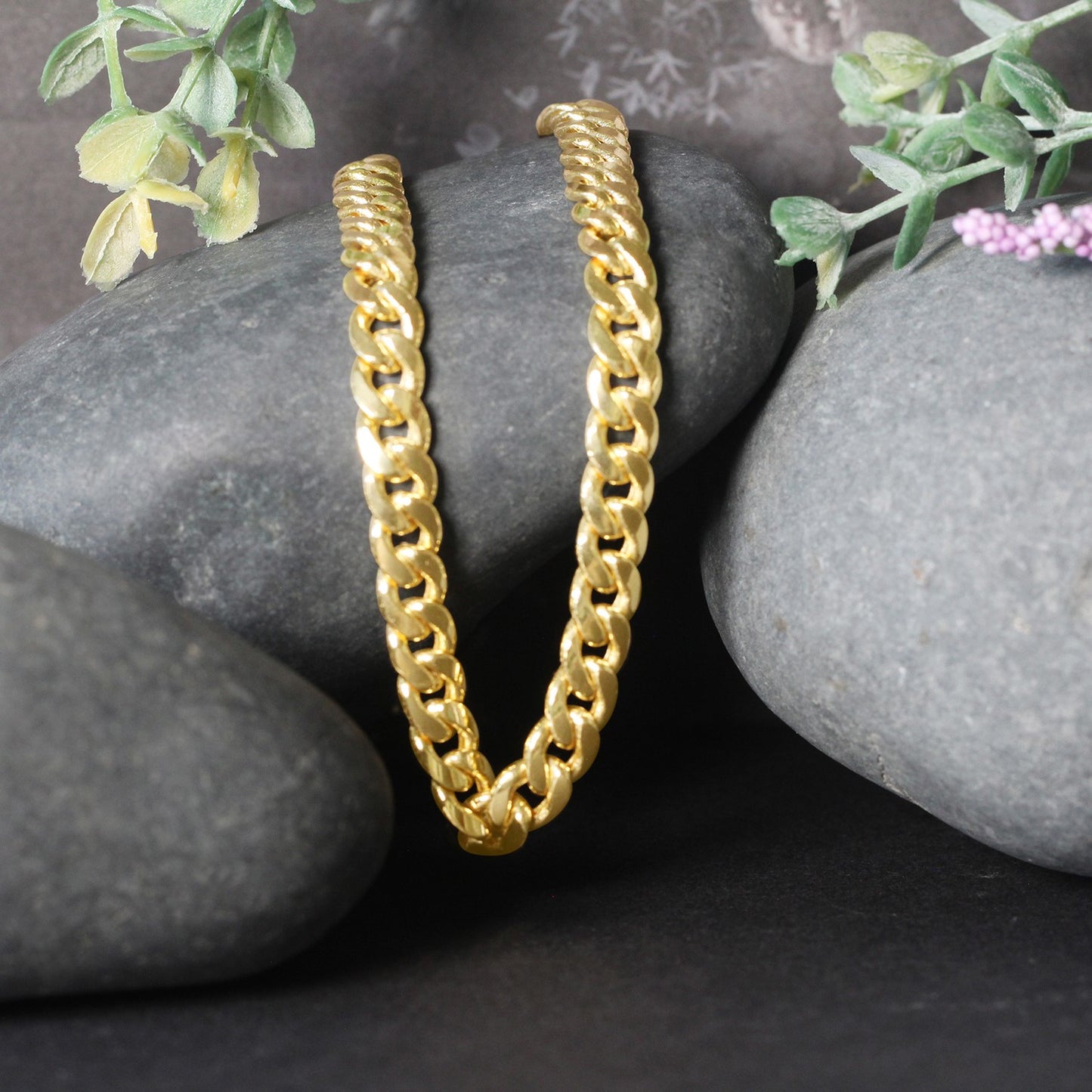 10k Yellow Gold Light Miami Cuban Chain (7.00 mm)