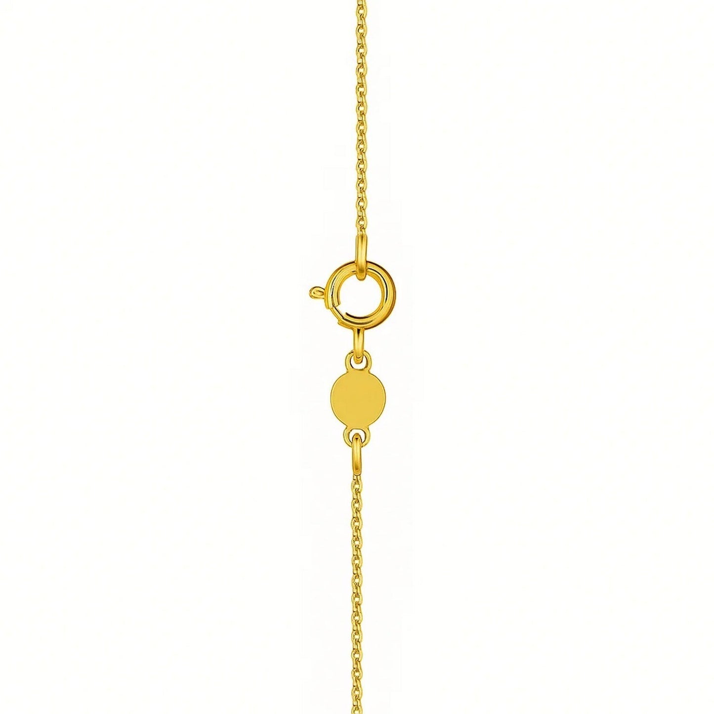 14K Yellow Gold Leo Necklace