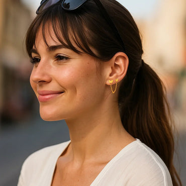 Peelerie jewelry piece in midnight luxury editorial product photo, high-contrast studio lighting