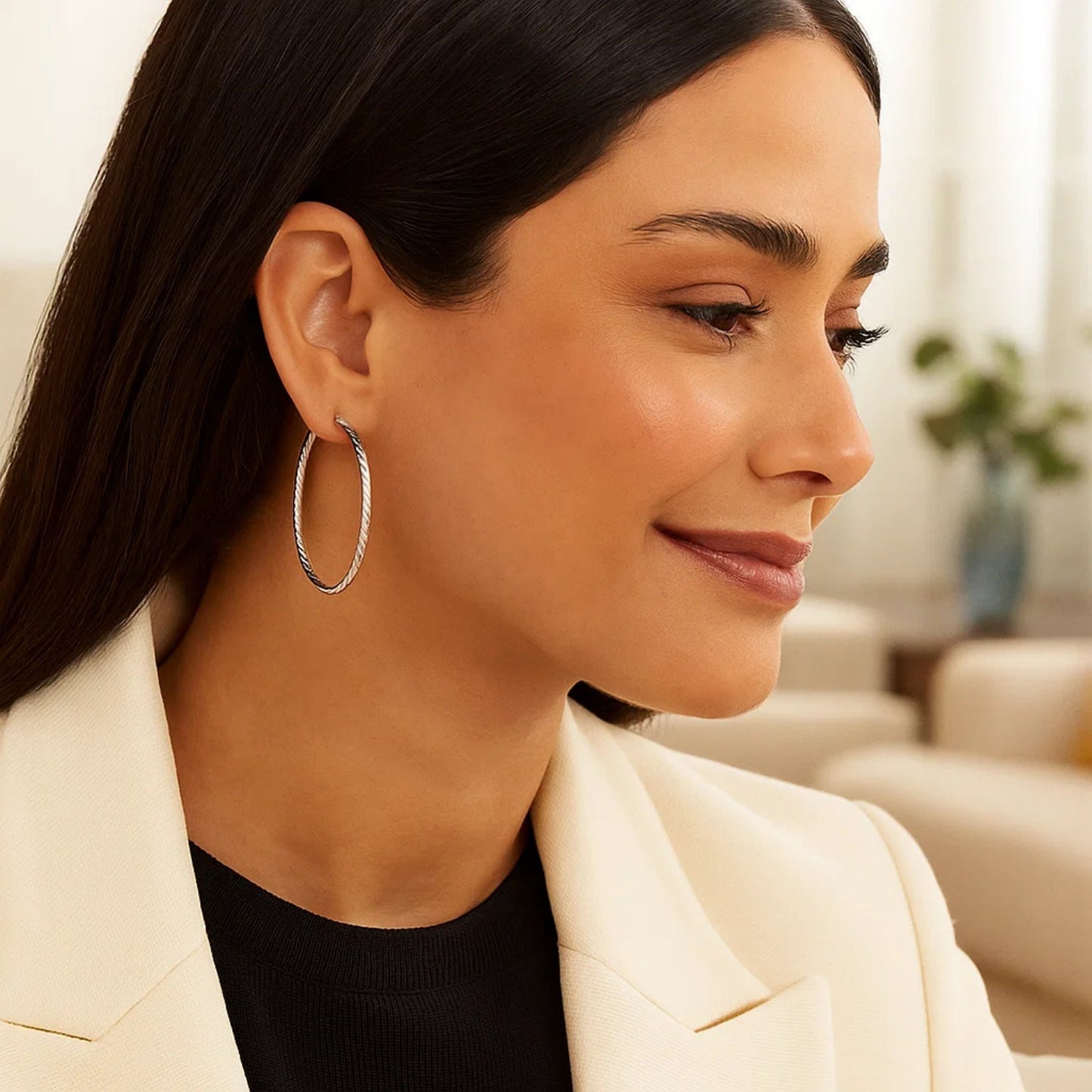 Peelerie jewelry piece in midnight luxury editorial product photo, high-contrast studio lighting