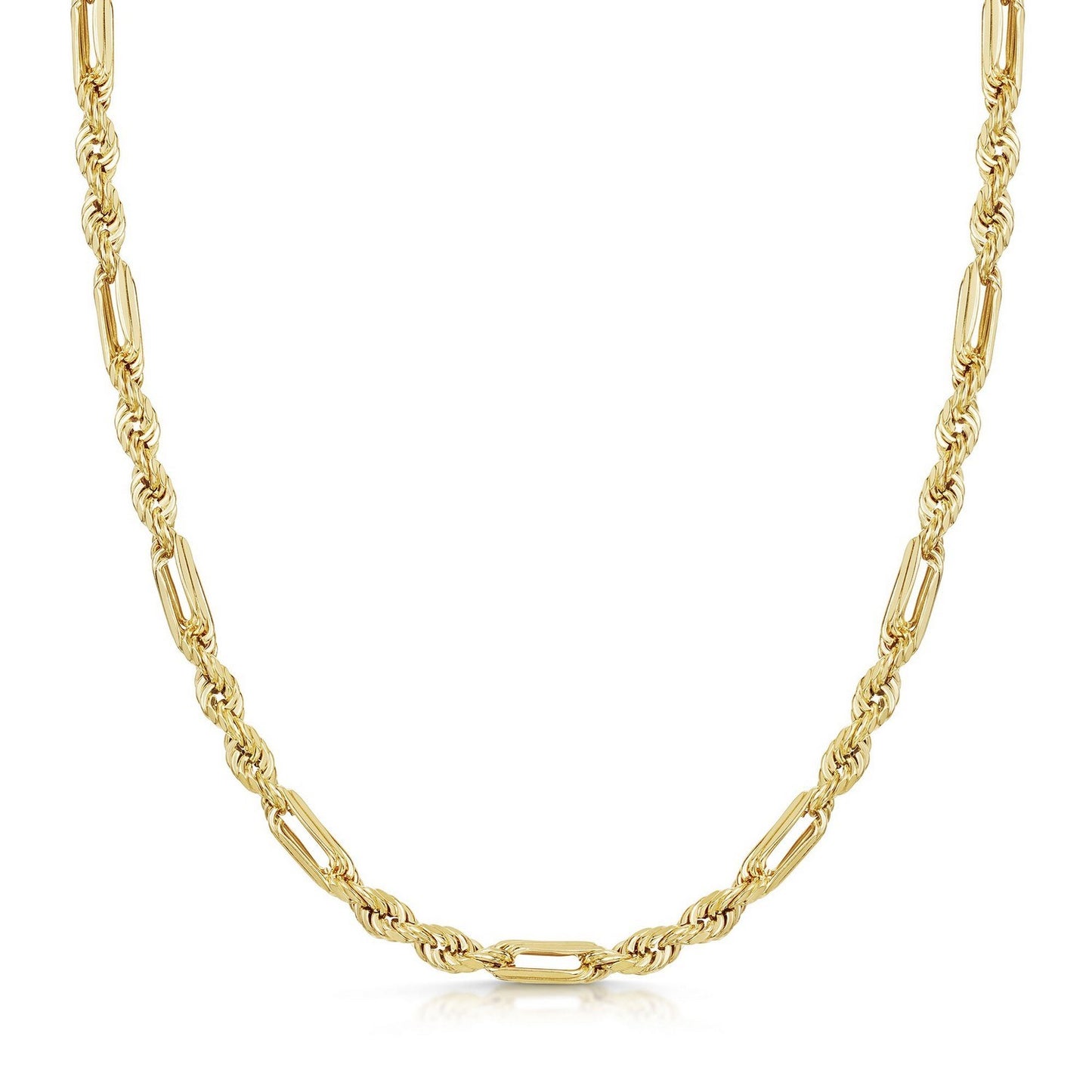 14k Yellow Gold Figa Rope Chain (3.00 mm)