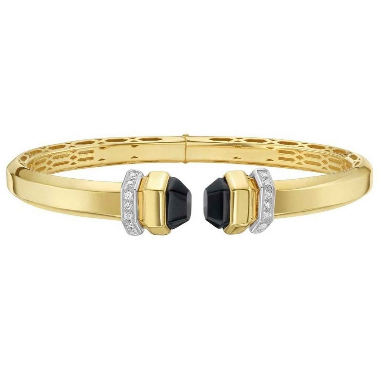 14k yellow gold bangle