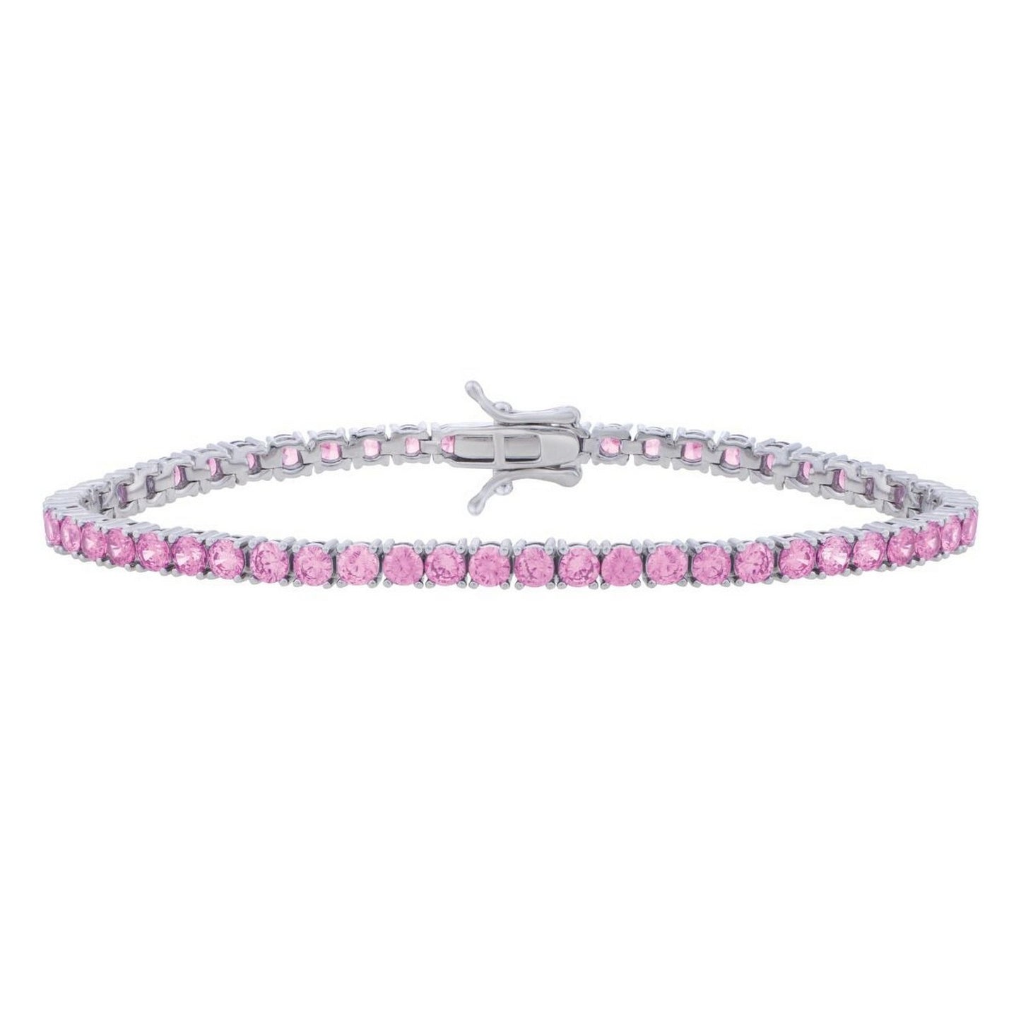 Sterling Silver White CZ Tennis Bracelet (3.30 mm)