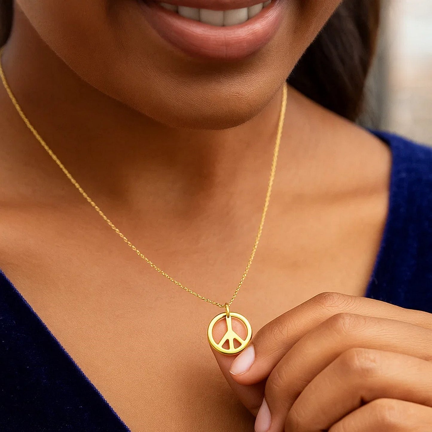 Peelerie jewelry piece in midnight luxury editorial product photo, high-contrast studio lighting