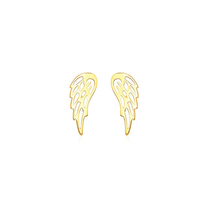 14k yellow gold earrings