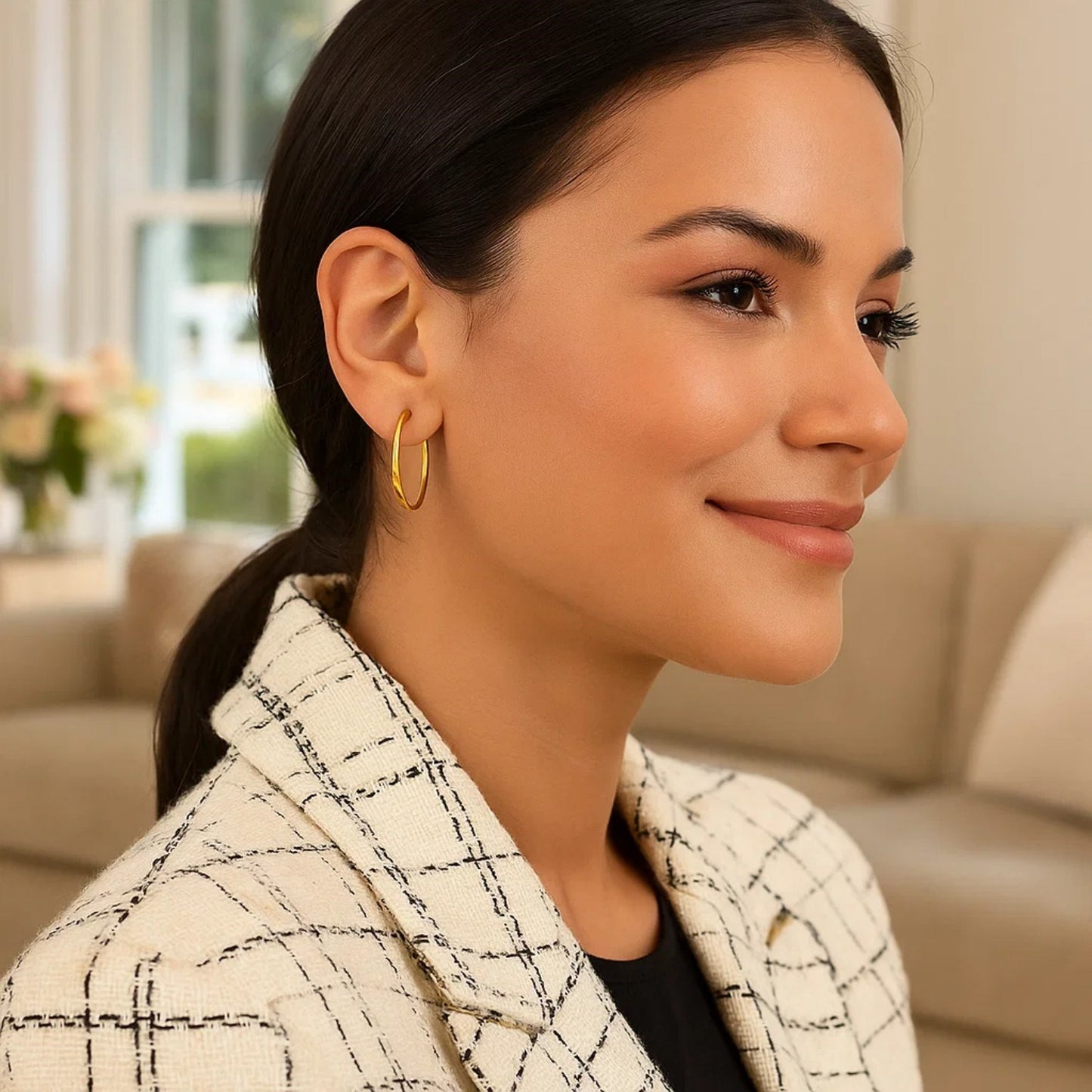 Peelerie jewelry piece in midnight luxury editorial product photo, high-contrast studio lighting