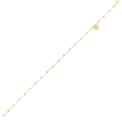 14k yellow gold drop earrings