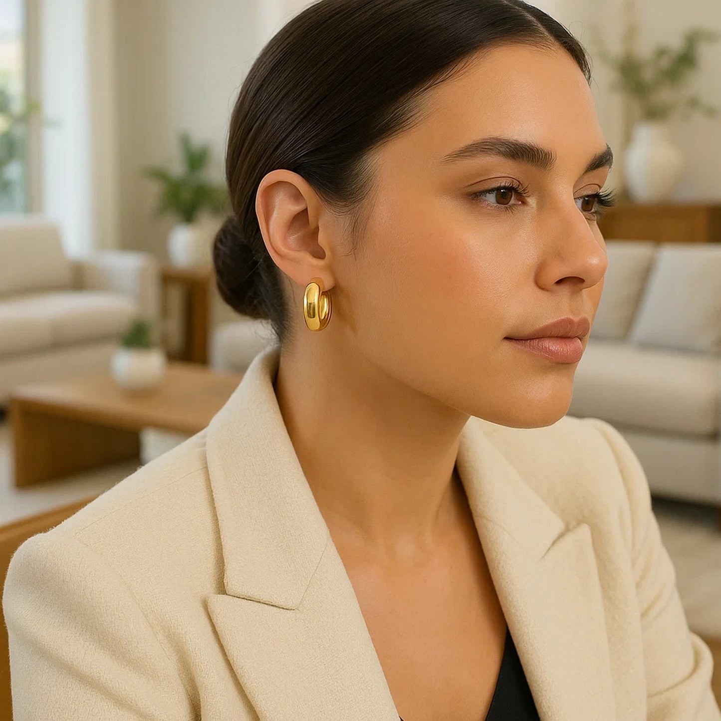 Peelerie jewelry piece in midnight luxury editorial product photo, high-contrast studio lighting