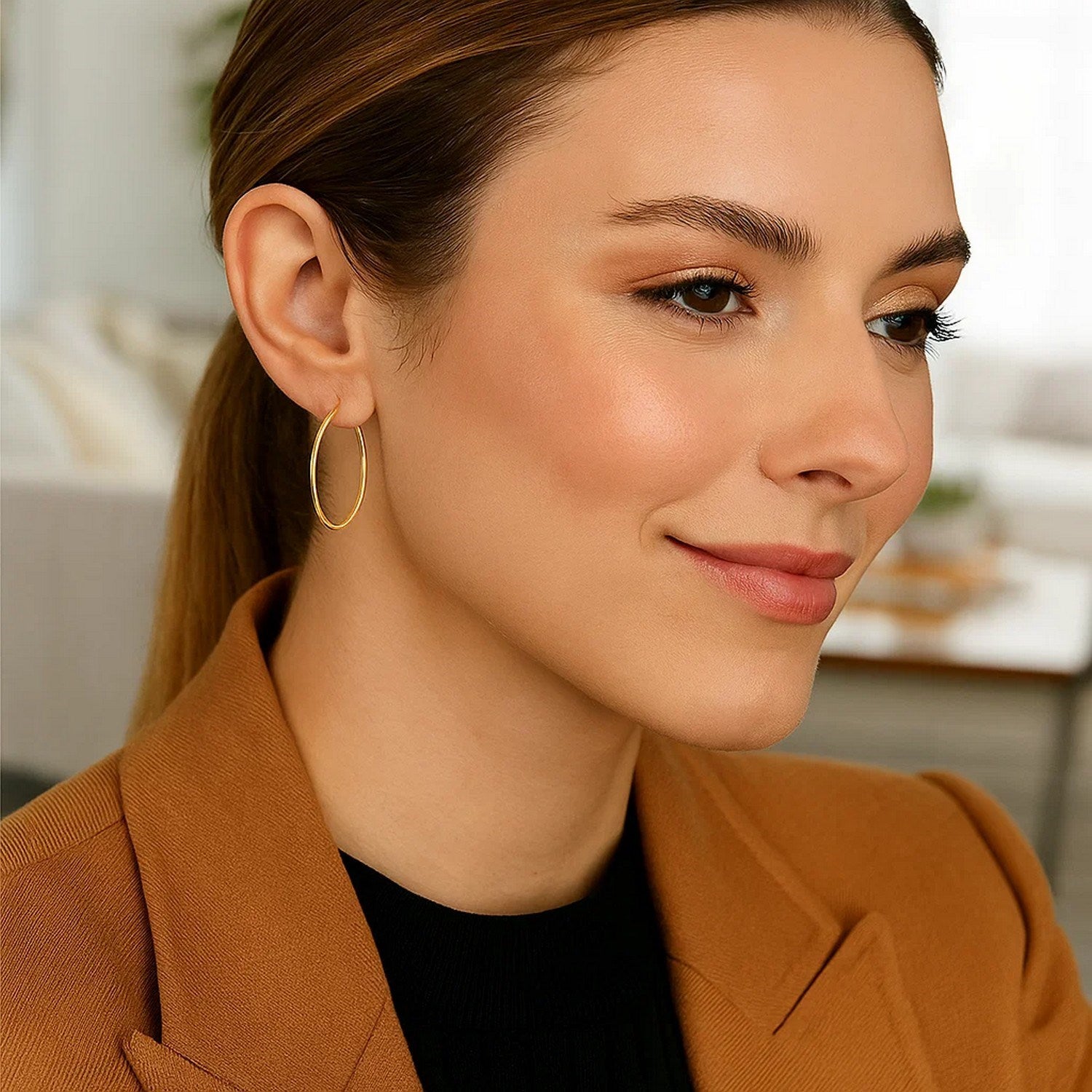 Peelerie jewelry piece in midnight luxury editorial product photo, high-contrast studio lighting