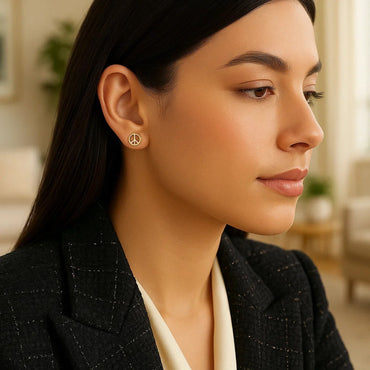 Peelerie jewelry piece in midnight luxury editorial product photo, high-contrast studio lighting