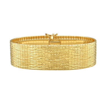 Glacier Bracelet in 14K Yellow Gold (17.90 mm)
