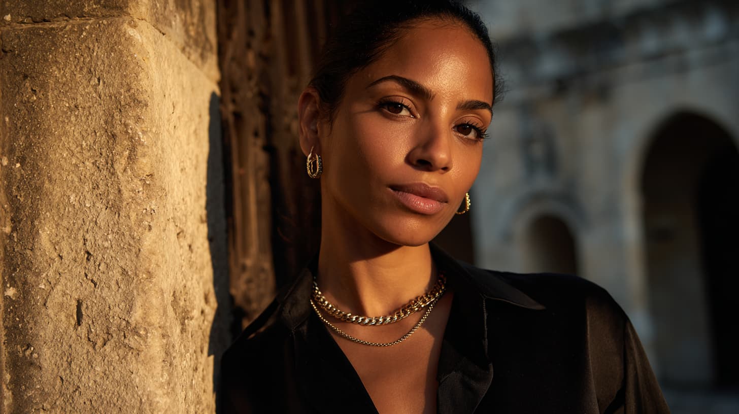 Peelerie 14K solid gold chain and necklaces