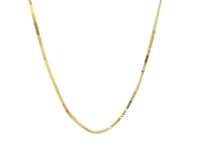 Chaîne Milano en or jaune 14 carats (1,10 mm)