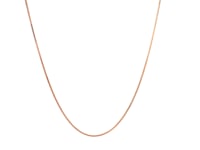 Chaîne cheville en or rose 14 carats (0,45 mm)