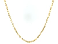 Chaîne rolo en or jaune 14 carats (2,5 mm)