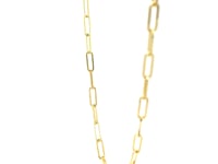 Chaîne mailles forçat en or jaune 14 carats (2,50 mm)