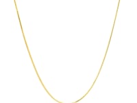 Chaîne serpent ronde en or jaune 14 carats (0,90 mm)