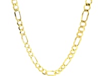 Chaîne Figaro Légère en or jaune 10 carats (5,60 mm)
