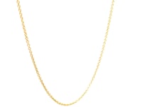 Chaîne Câble Double Extensible en Or Jaune 14k (1,00 mm)