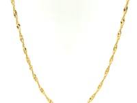 Chaîne Singapour en or jaune 14 carats (1,80 mm)