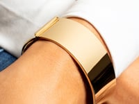 Bracelet large et audacieux en or jaune 14 carats (24,60 mm)