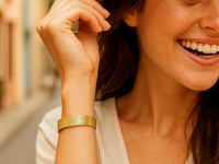 Bracelet Glacier en or jaune 14 carats (17,90 mm)