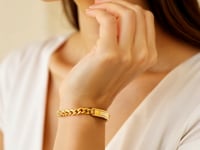 14k Yellow Gold Curb ID Bracelet (4.70 mm)